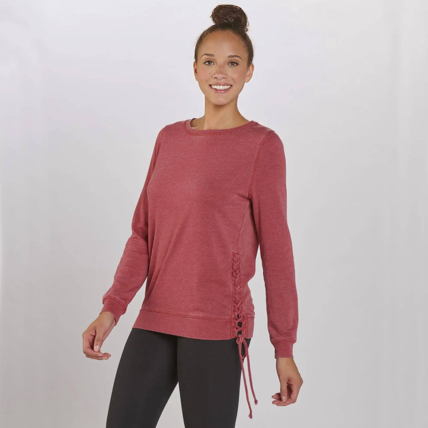 Rally Lace-up Pullover