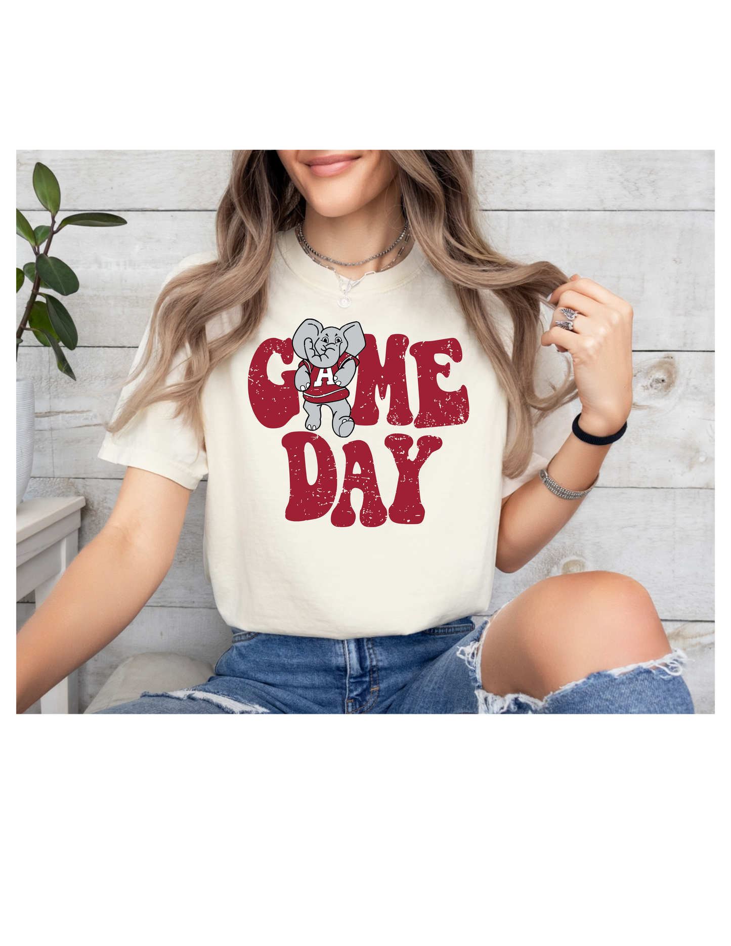 Vintage Alabama Game Day Shirt | Game Day Roll Tide Shirt | Unisex | Crimson Tide | Comfort Colors Shirt