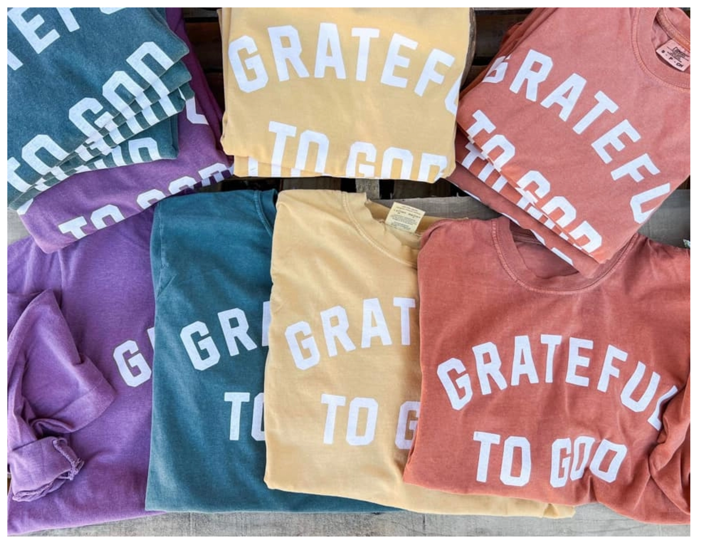 Grateful To God | Long Sleeve Tee