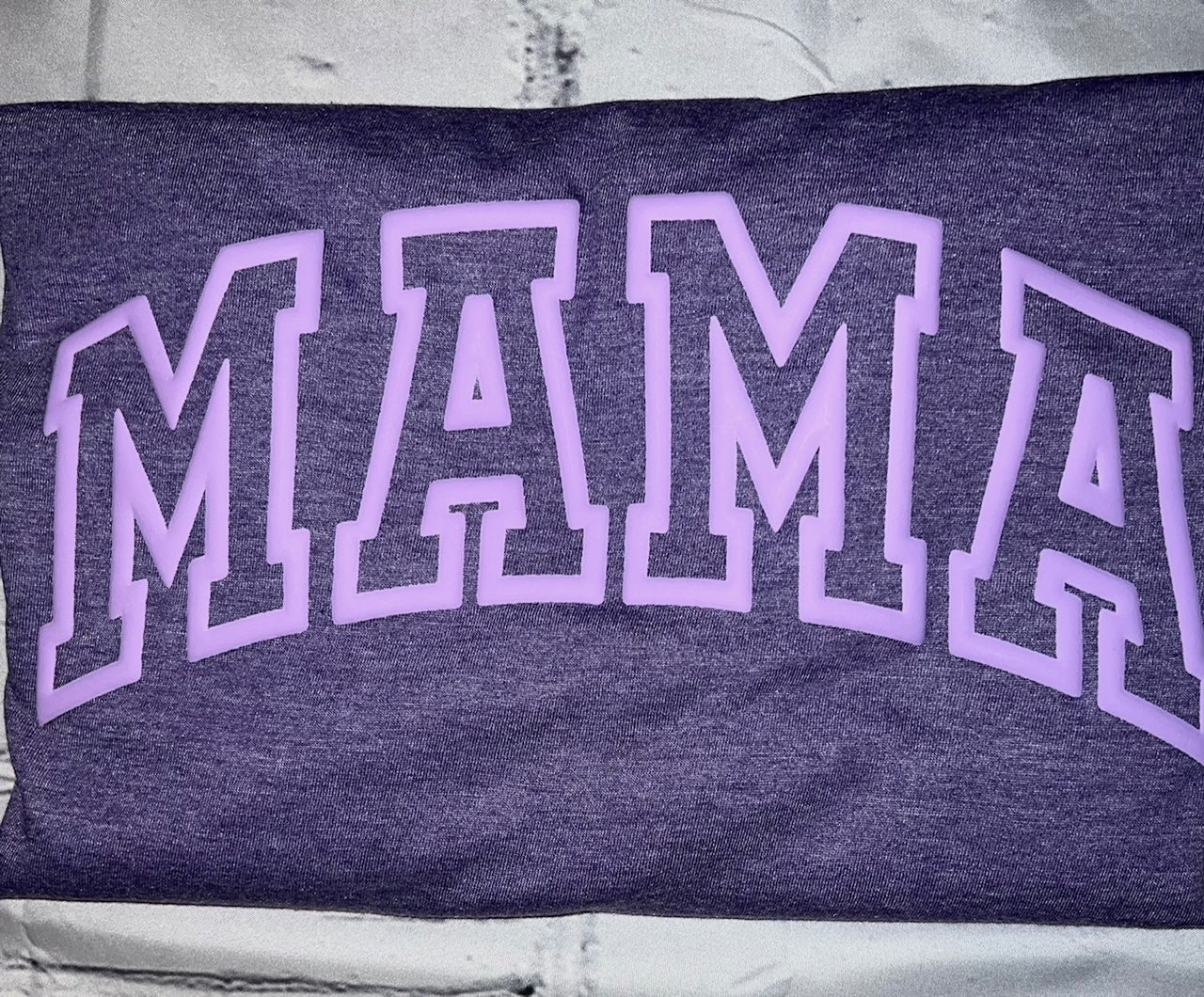 MAMA LAVENDAR PUFF TEE