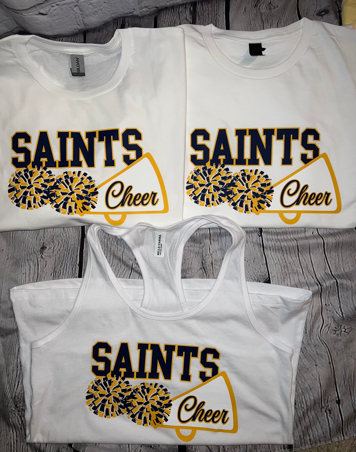 Saints Cheer Tshirt