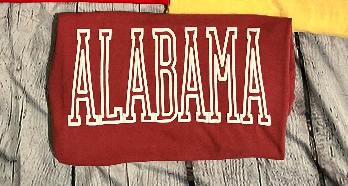 🐘🐘ALABAMA PUFF TEE🐘🐘