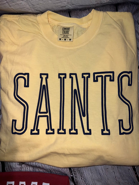 ⚜️⚜️ SAINTS PUFF TEE⚜️⚜️