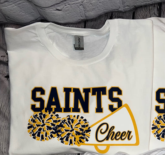 Saints Cheer Tshirt