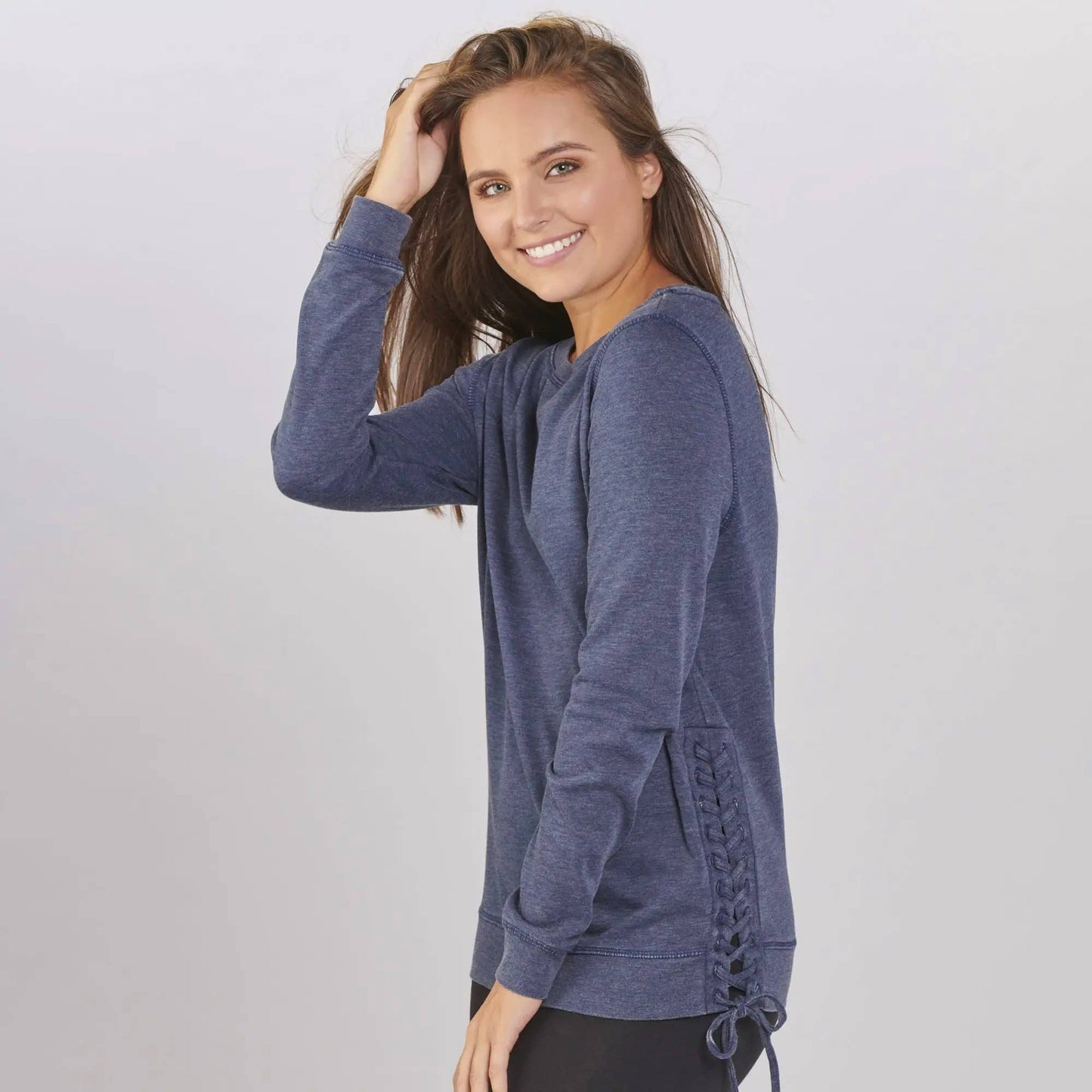 Rally Lace-up Pullover